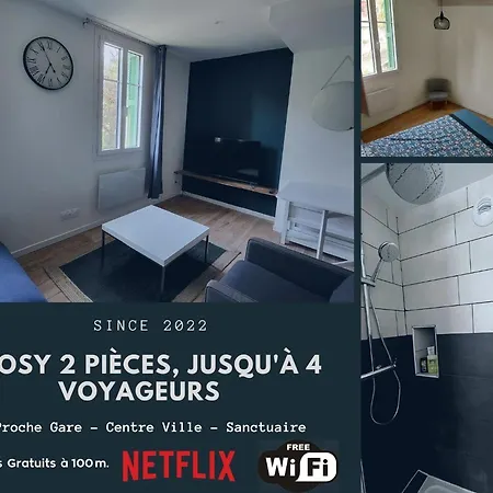 Apartmán T2 Cosy Proche Gare Et Centre - Parking Gratuit A Proximite *