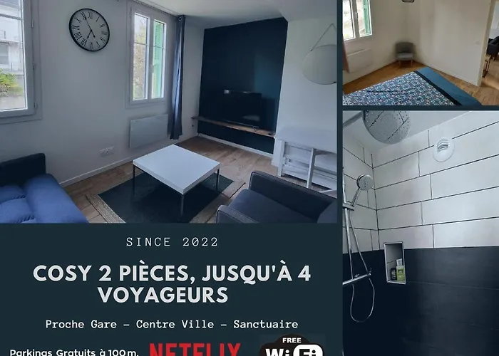 Διαμέρισμα T2 Cosy Proche Gare Et Centre - Parking Gratuit A Proximite *